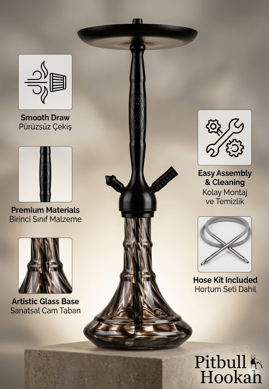 نارجيلة nargile shisha hookah qalyan 493